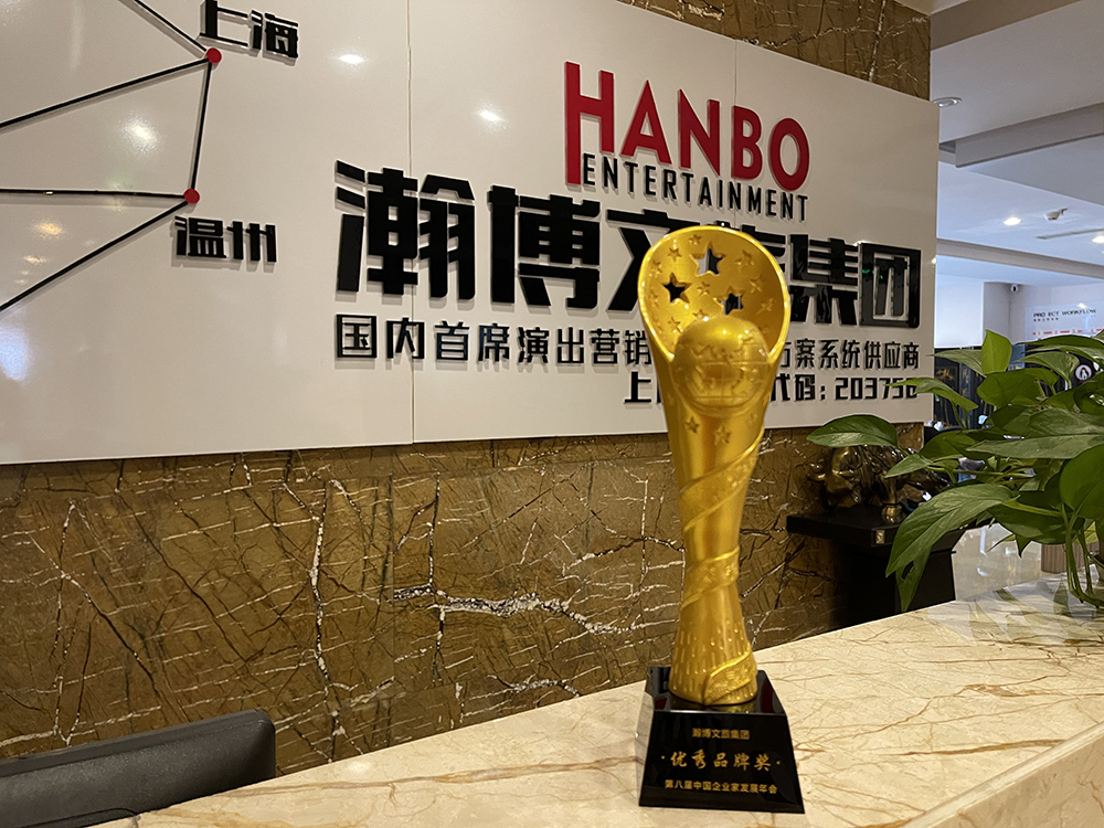 瀚博文旅集團(tuán)優(yōu)秀品牌獎(jiǎng)